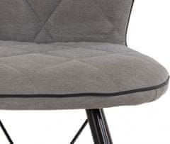 Danish Style Jídelní židle Lore (SET 2 ks), světle šedá