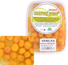 Sports Rohlíkové boilies SPORTS + BOOSTER 60g / 12mm VANILKA