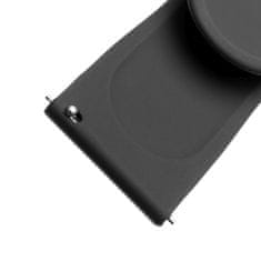FIXED Silikonový řemínek FIXED Silicone Strap s Quick Release 20mm pro smartwatch, černý