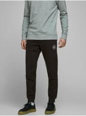 Jack&Jones Černé tepláky Jack & Jones Gordon S