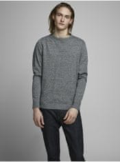 Jack&Jones Tmavě modrý žíhaný basic svetr Jack & Jones Basic XXL