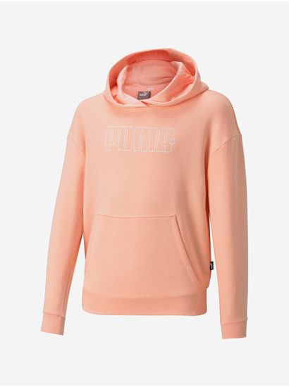 Puma Oranžová dětská mikina Puma Rebel