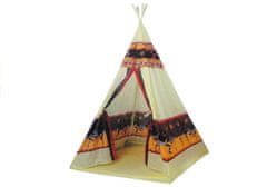 Lean-toys Stan Tipi Indiánský Hrací Dům + 60 Míčků 155 Cm