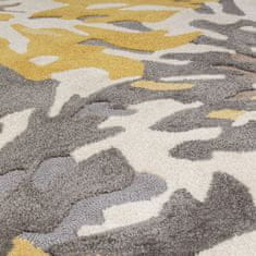 Flair Rugs Kusový koberec Zest Soft Floral Grey/Ochre 120x170 cm