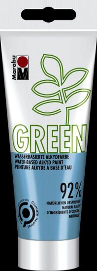 Marabu Green Alkydová barva - pastelová modrá 100 ml