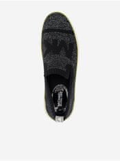 Michael Kors Dámské slip on boty v černo - stříbrné barvě Michael Kors 38