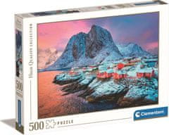 Clementoni Puzzle Vesnice Hamnøy 500 dílků