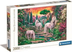 Clementoni Puzzle Typičtí zahradní jednorožci 2000 dílků