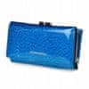 G51 Dámská kožená peněženka RFiD modrá
