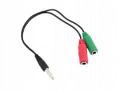 APT AK313 Kabel adér 2x MiniJack 3,5mm Audio 4 PIN