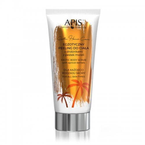 APIS Exotic Home Care - tělový peeling s částicemi meruňkových jader - 200 ml