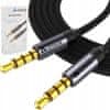 Izoksis 18931 Audio kabel 3.5mm Jack (M) to 3.5mm Jack (M) 1,75m černý