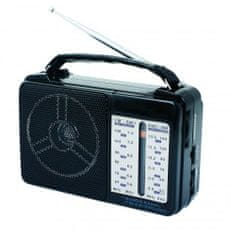 01773 Přenosné analogové rádio KK-606AC, AM/FM/SW