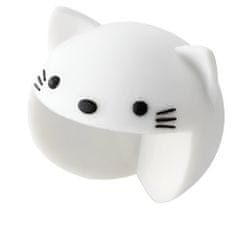 KIK Silikonová ochrana rohů kočka bílá 4 ks