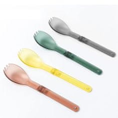 Fire-maple skládací příbor Tritan Spork - green