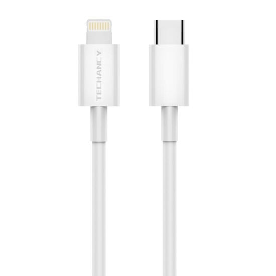 Northix Kabel USB-C na Lightning, 5A – bílý