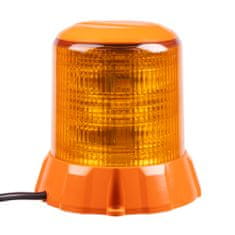 CARCLEVER Robustní oranžový LED maják, oranž.hliník, 96W, ECE R65 (wl406fix)