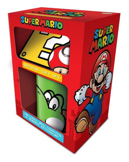 Grooters Super Mario Bros. Dárkový set Super Mario - Yoshi