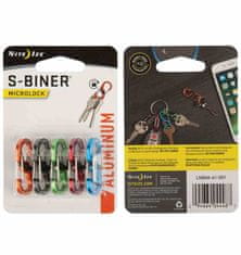 Nite Ize Sada karabin S-Biner MicroLock Alum