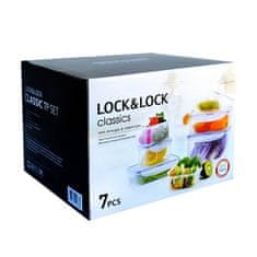 Lock&Lock Sada potravinových dóz Lock &amp; Lock 7 ks (HPL809BS)