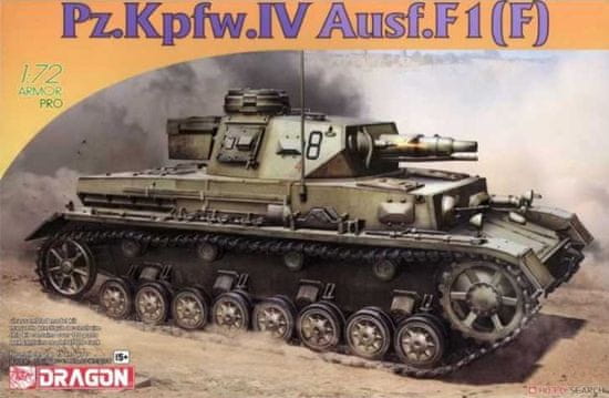 Dragon Pz.Kpfw.IV Ausf.F1(F), Model Kit military 7609, 1/72