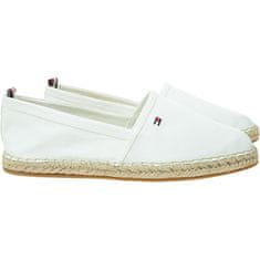 Tommy Hilfiger Espadrilky bílé 39 EU Basic Tommy Flat