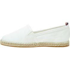 Tommy Hilfiger Espadrilky bílé 39 EU Basic Tommy Flat