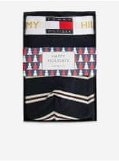 Tommy Hilfiger Bílo-modré pánské pruhované boxerky Tommy Hilfiger Underwear XL