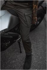 PANDO MOTO kalhoty jeans MARK KEV 02 Long olive 36