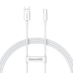 shumee Superior Series SUPERVOOC kabel USB-A na USB-C 65W 1m bílý