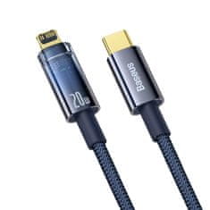 Greatstore Kabel Explorer Series USB-C Iphone Lightning 20W 1m modrý