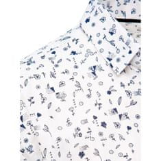Dstreet Pánská košile LEVAN bílá dx2435 M