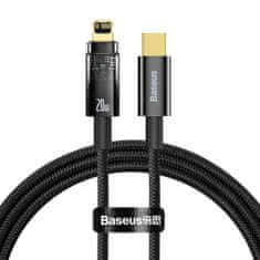 Greatstore Kabel Explorer Series USB-C Iphone Lightning 20W 1m černý