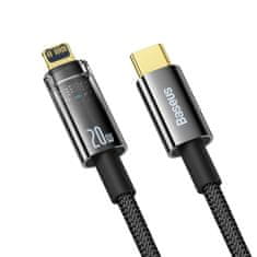 shumee Kabel Explorer Series USB-C Iphone Lightning 20W 2m černý