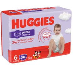 Huggies HUGGIES Pants Kalhotky plenkové jednorázové 6 (15-25 kg) 30 ks