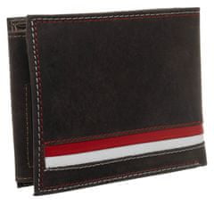 Inny Pánská peněženka Haempos hnědo-bílá-červená Univerzální
