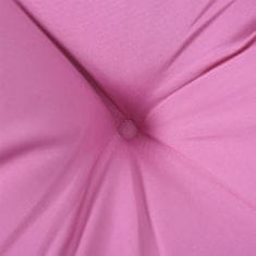 Vidaxl Podušky na pohovku z palet 2 ks růžové textil