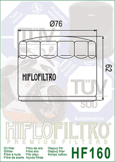 Hiflofiltro Olejový filtr HF160