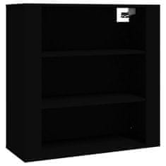 Greatstore Skříň highboard černá kompozitní dřevo