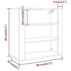 Vidaxl Skříň highboard bílá kompozitní dřevo