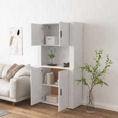 Greatstore Skříň highboard bílá kompozitní dřevo