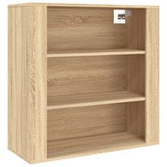 Greatstore Skříň highboard dub sonoma kompozitní dřevo