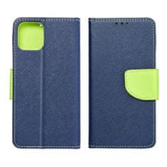 FORCELL Pouzdro flipové Fancy Book pro XIAOMI Redmi 7A navy/lime 5903396020728