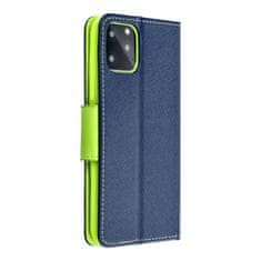 FORCELL Pouzdro flipové Fancy Book pro XIAOMI Redmi 7A navy/lime 5903396020728