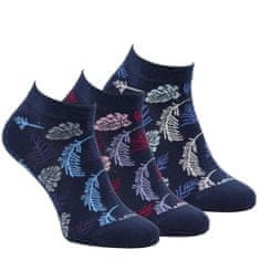 RS dámské letní barevné bavlněné sneaker ponožky 6400723 3-pack, dark navy, 39-42