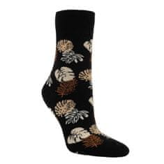 RS bambusové zdravotní jednobarevné ponožky se vzorem 1203523 4-pack, 39-42