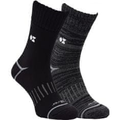 OXSOX Active funkční bavlněné froté ponožky se stříbrem 5101023 2-pack, 47-50