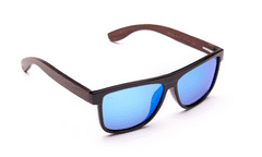 Kašmir WAYFARER WS POLARIZED WSP02 černé - skla modrá zrcadlová