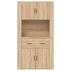 Vidaxl Skříň highboard dub sonoma kompozitní dřevo