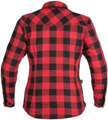 BROGER alaska Lady Red/Black Motorcycle Shirt S